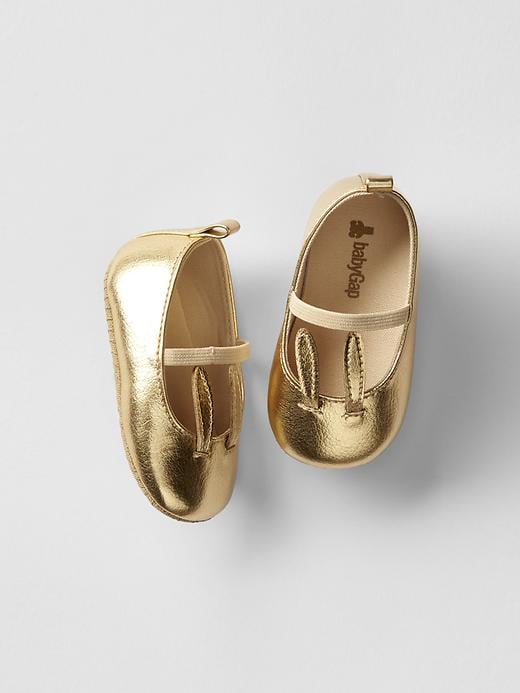 Gap Bunny Mary Jane Flats ($25)