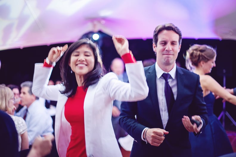 Guests Dancing at the Reception