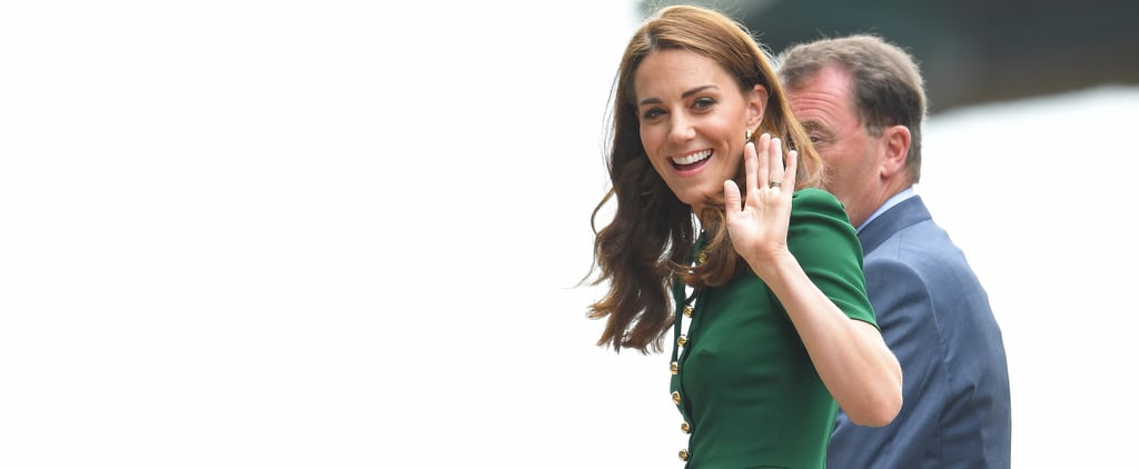 Kate Middleton Green Dress at Wimbledon 2019