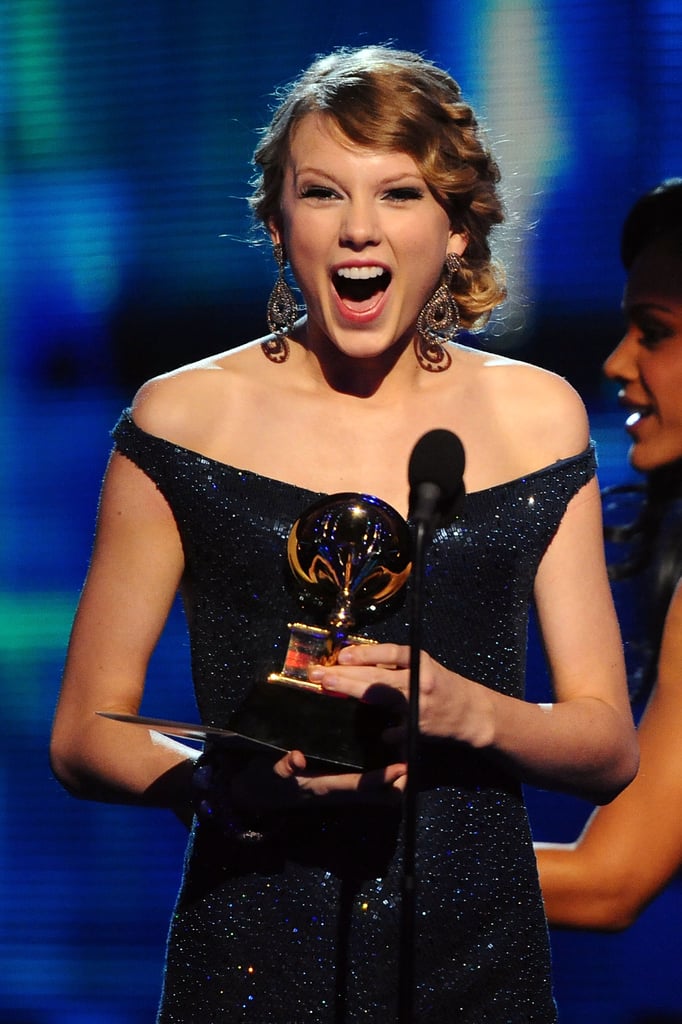 Taylor Swift Won Her First Award at the Grammys in 2010