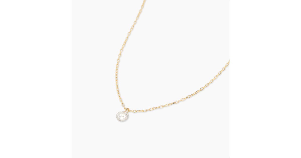 Gorjana Floating Diamond Necklace | The Best Gorjana Fine Jewellery
