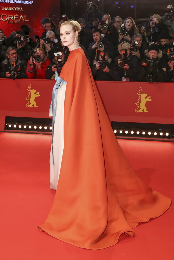 Elle Fanning Valentino Dress at Berlin Film Festival 2018