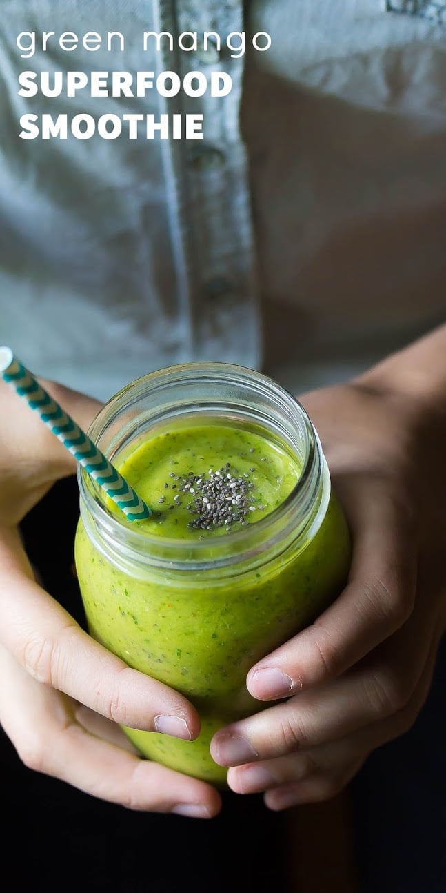 Green Mango Superfood Smoothie