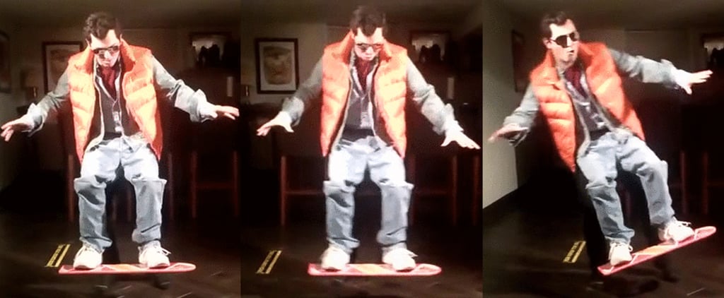 Levitating Back to the Future Hoverboard Costume
