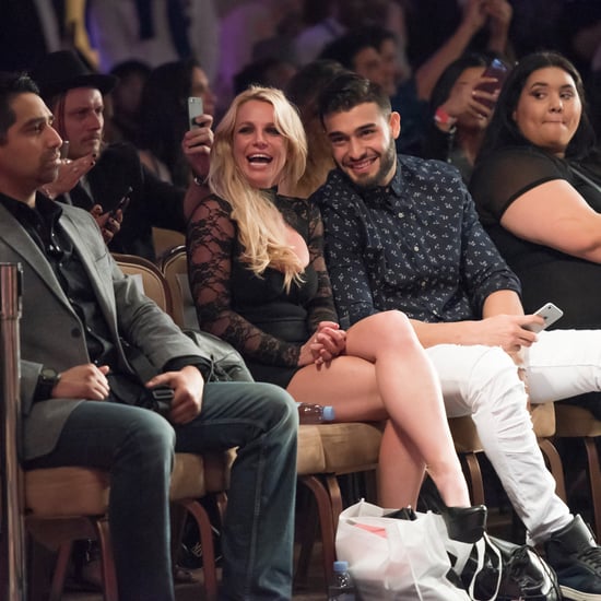 Britney Spears at Fashion Show With Boyfriend March 2017