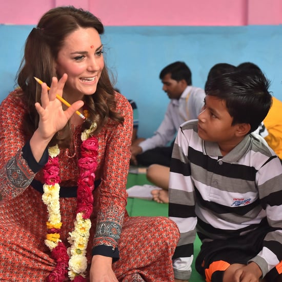 Kate Middleton Moments With Kids in India 2016