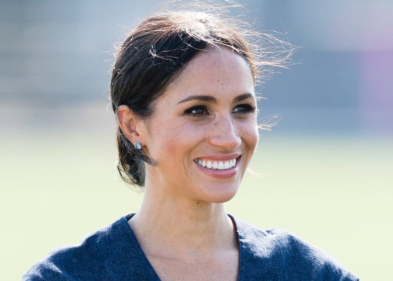 WINDSOR, ENGLAND - JULY 26:  Meghan, Duchess of Sussex attends the Sentebale Polo 2018 held at the Royal County of Berkshire Polo Club on July 26, 2018 in Windsor, England.  (Photo by Samir Hussein/Samir Hussein/WireImage)
