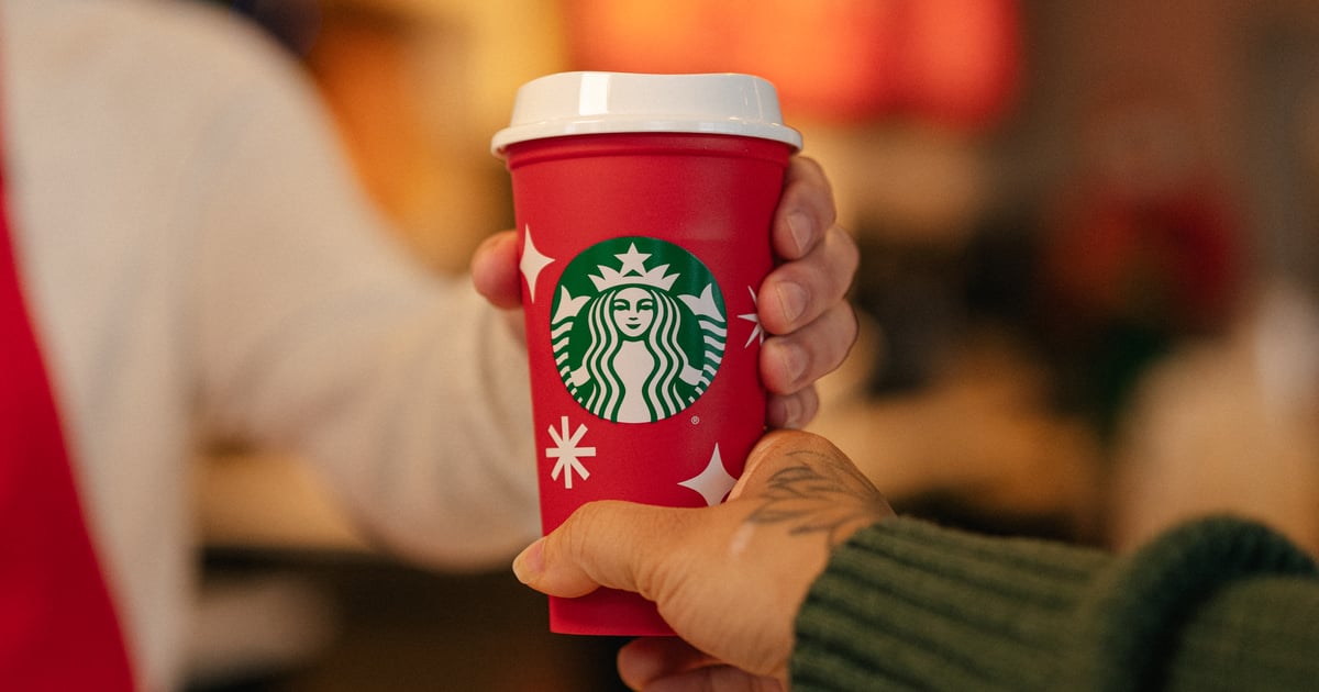 Free Starbucks Reusable Red Holiday Cup Giveaway For 2022 POPSUGAR Food