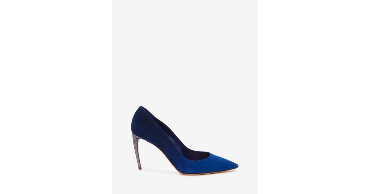 Alexander McQueen D grad Horn Heel Pump Princess Beatrice Wore