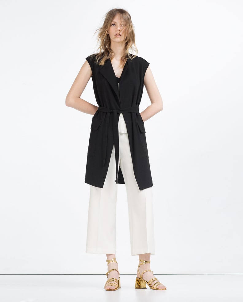 A Waistcoat to Style Over Crop Tops and High-Waisted Pants