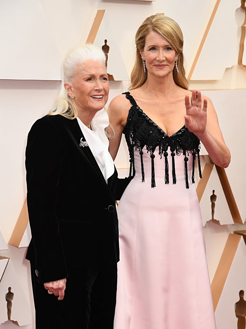 Diane Ladd and Laura Dern at the 2020 Oscars