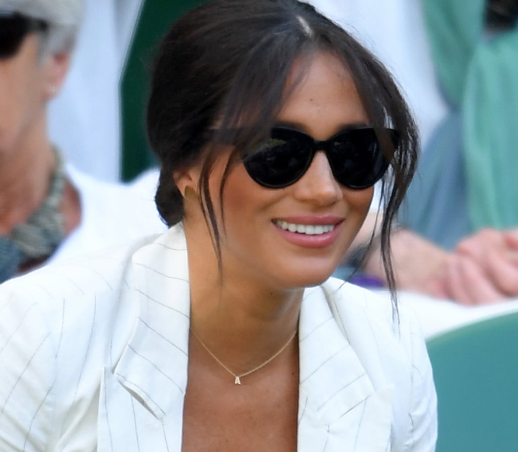 Meghan Markle Cuyana Bag With Her Initial