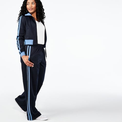 POPSUGAR at Kohl's Collection Side-Stripe Wide Leg Athletic Pants