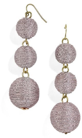 BaubleBar Women's Shimmer Crispin Drop Earrings