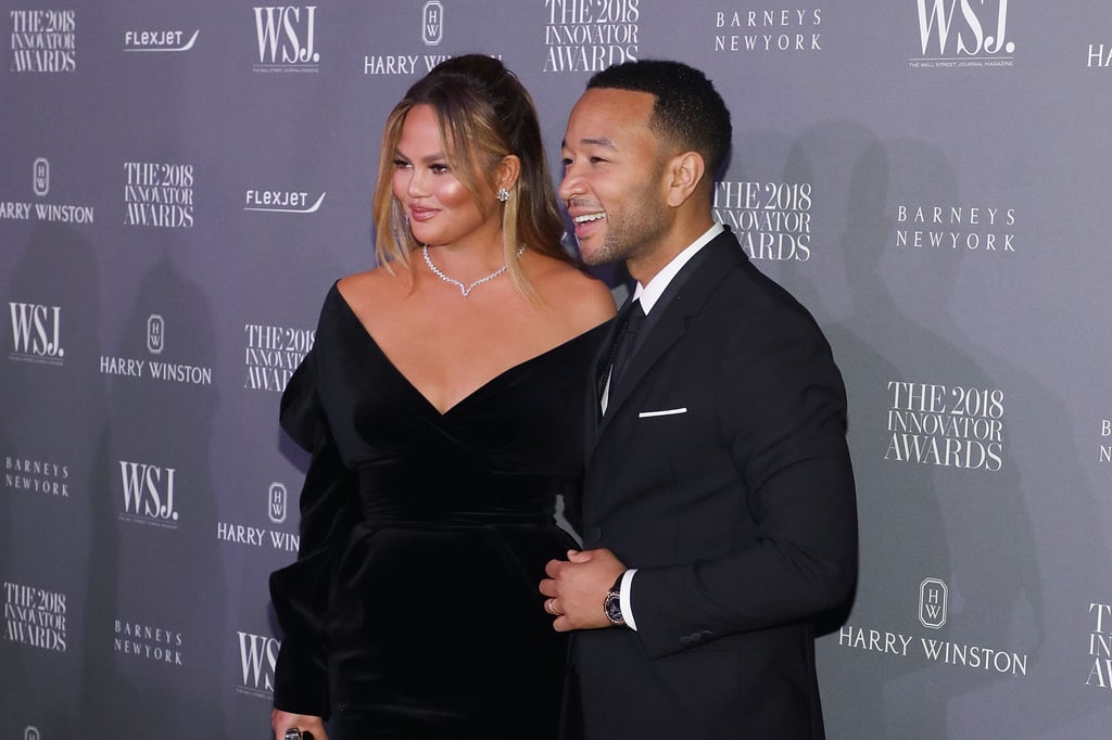 Chrissy Teigen and John Legend at Magazine Innovator Awards