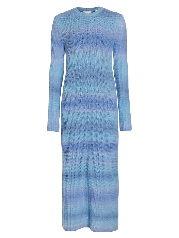 Vince Space Dye MidiDress Best Saks Fifth Avenue Friends and Family