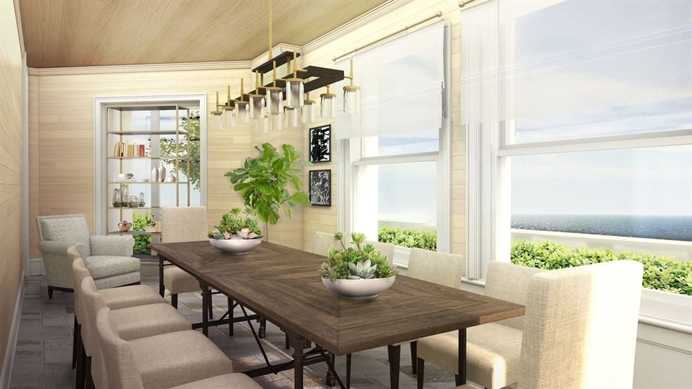 Dining Room Tour The Chicago Penthouse Vince Vaughn Is Desperate