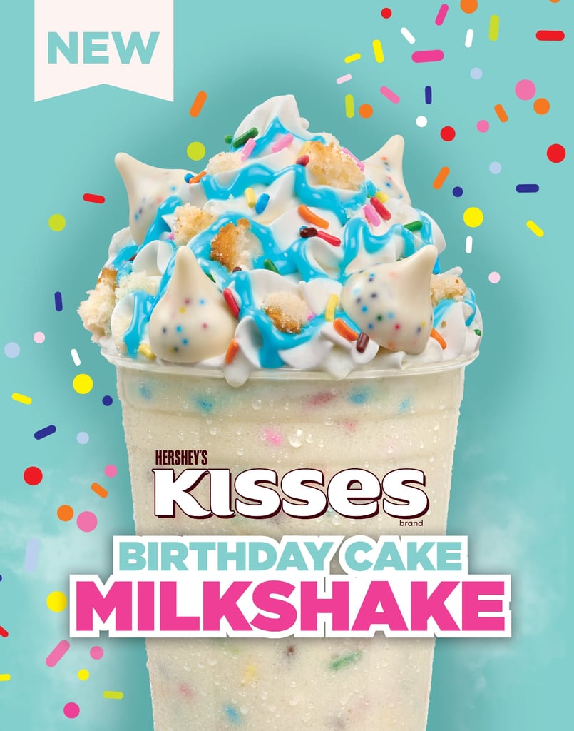 Hershey’s Kisses Birthday Cake Milkshake