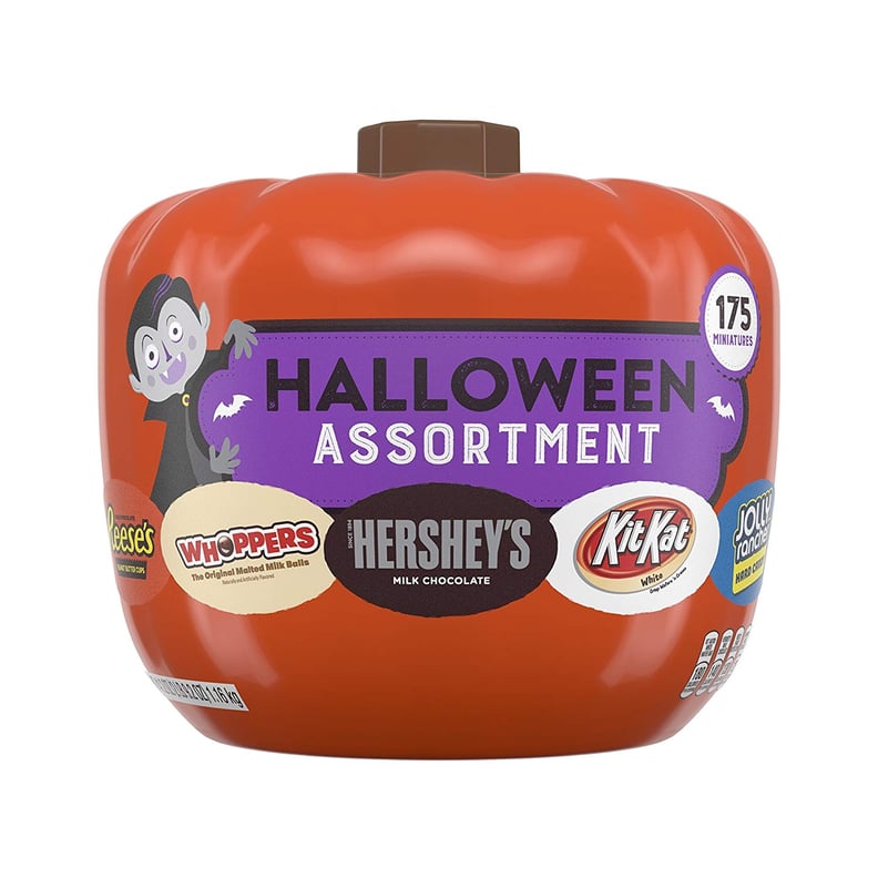 Hershey's Snack Size Halloween Assortment Pumpkin Bowl