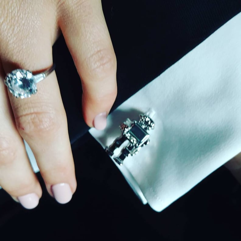 Emmy Rossum s Engagement Ring POPSUGAR Fashion