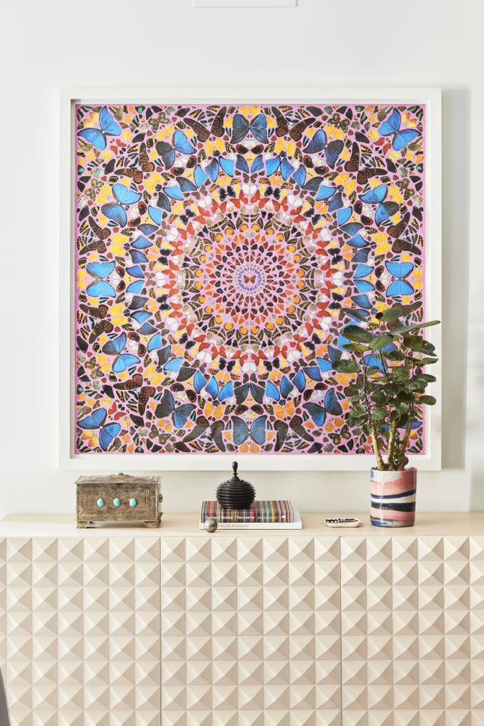 This Mesmerising Butterfly Kaleidoscope Painting By Damien Hirst Is Hilary Duff S Home Popsugar Home Australia Photo 5 - kaleidoscope of butterflies roblox