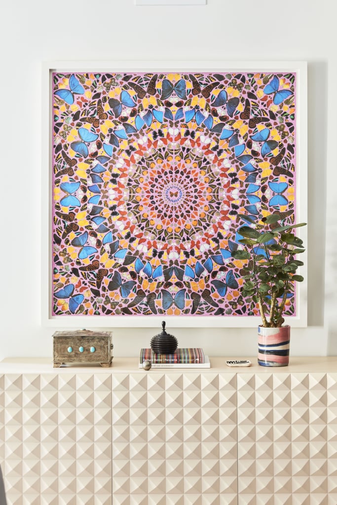 This mesmerizing "Butterfly Kaleidoscope" painting by Damien Hirst is the epitome of a conversation piece.