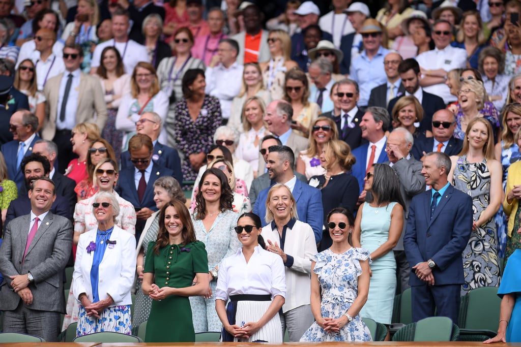 Meghan Markle and Kate Middleton at Wimbledon 2019 Pictures