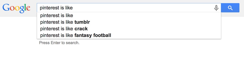 Pinterest Is Like . . .
