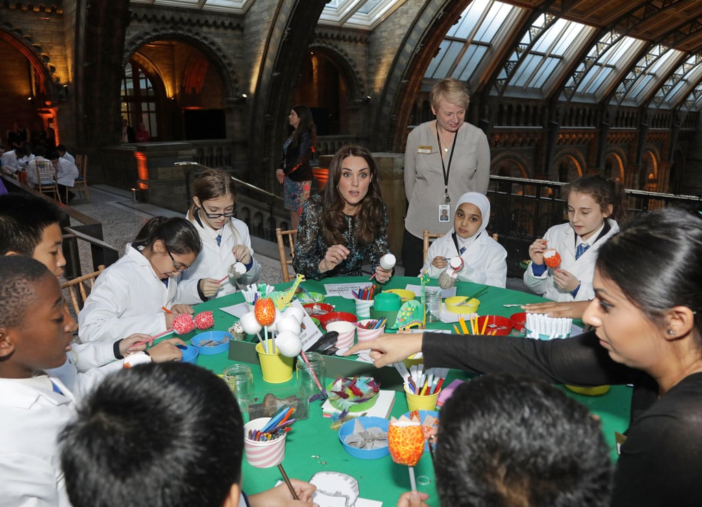 Kate Middleton at Natural History Museum in London Nov. 2016