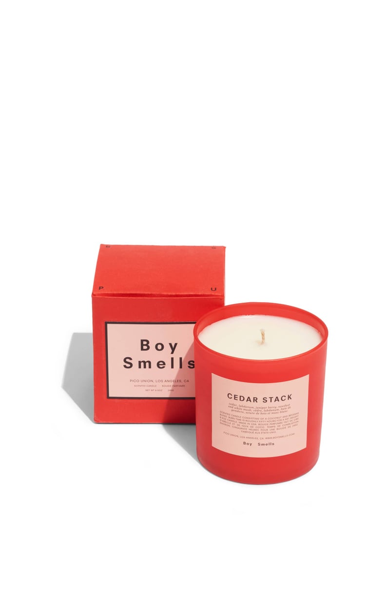 Boy Smells Scented Candle