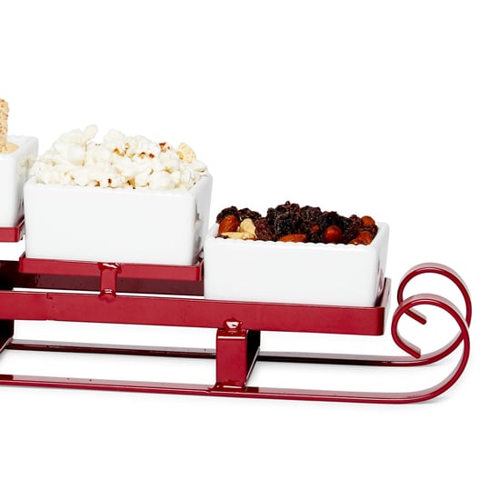 HomeGoods Is Selling Adorable Santa Sleigh Serving Dishes