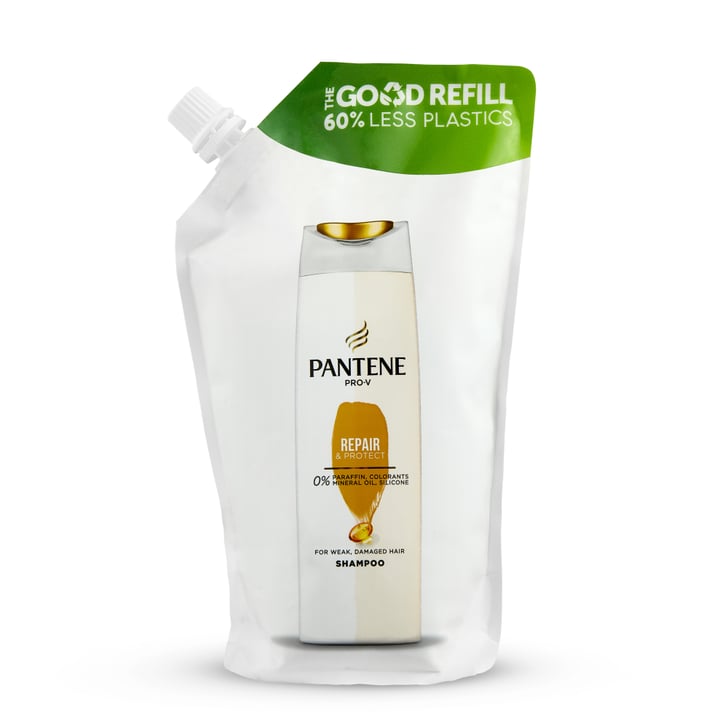 Pantene Refill Pouch P&G Announce Launch of Reuse and Refill Shampoo
