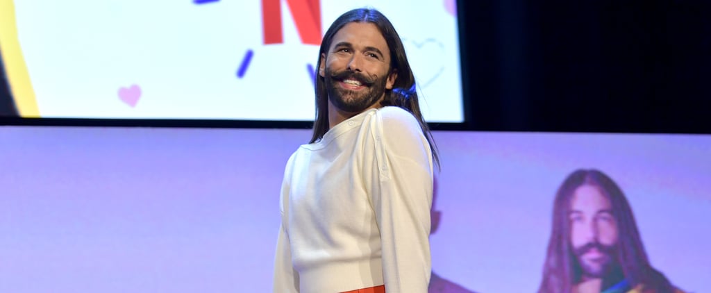Jonathan Van Ness's Manicure With Tiny Portraits of Their Pets Is the Cutest Thing I've Ever Seen