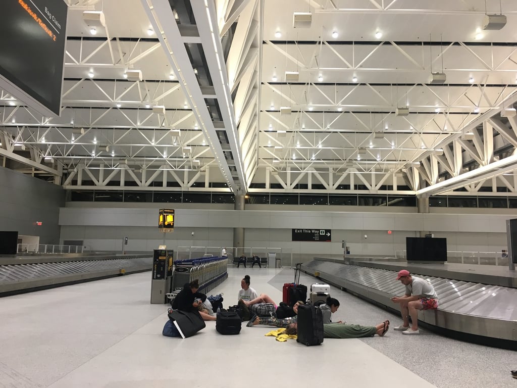 2:15 A.M. CREW STRONG.

#24: Salvation/Pizza STAT
3 a.m.: Hotel. Pizza. Game over. Sleep time. OMG we can't move/talk/function because of how drained we are.