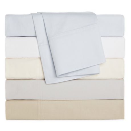 Nestwell Cotton Sateen 400-Thread-Count Queen Flat Sheet