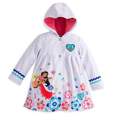 <product href="http://www.disneystore.com/rainwear-clothes-elena-of-avalor-rain-jacket-for-girls/mp/1416767/1003403/" target="_blank">Elena of Avalor Rain Jacket</product> ($35)</p>