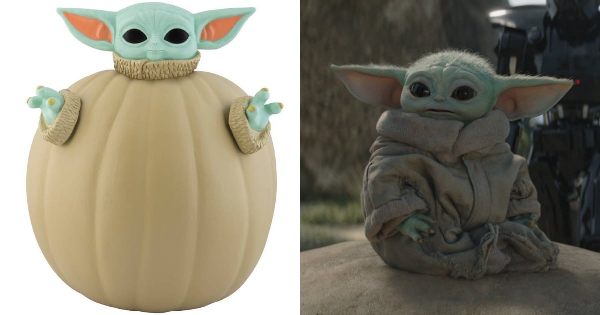 Star Wars Baby Yoda Pumpkin Push-In Kit From Target