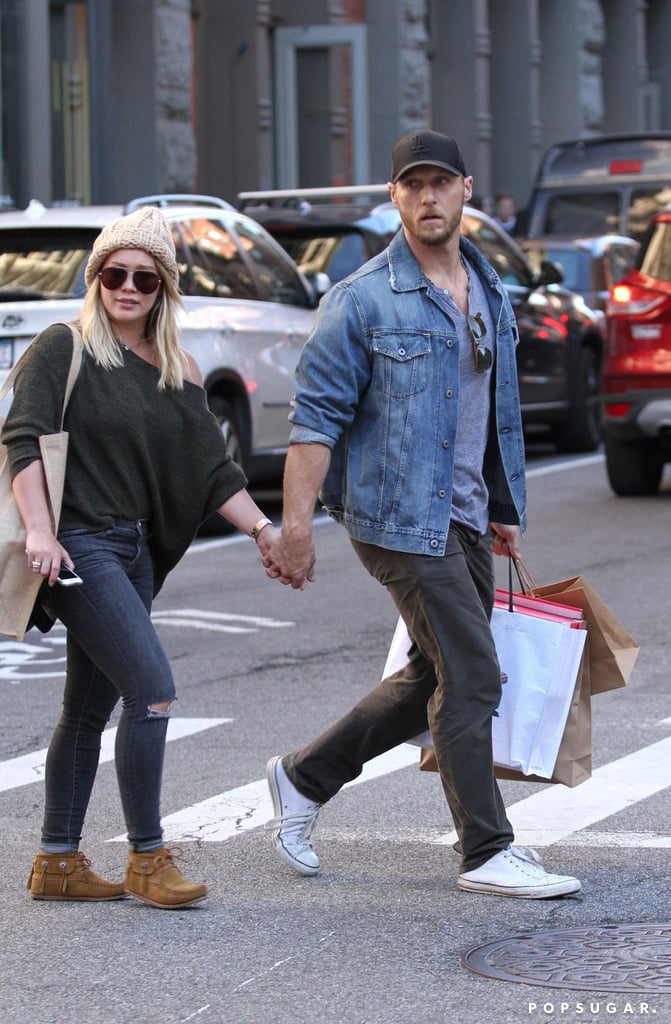 Hilary Duff Holding Hands With Boyfriend September 2016