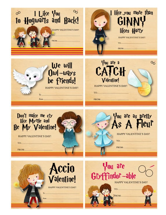 Harry Potter Valentines