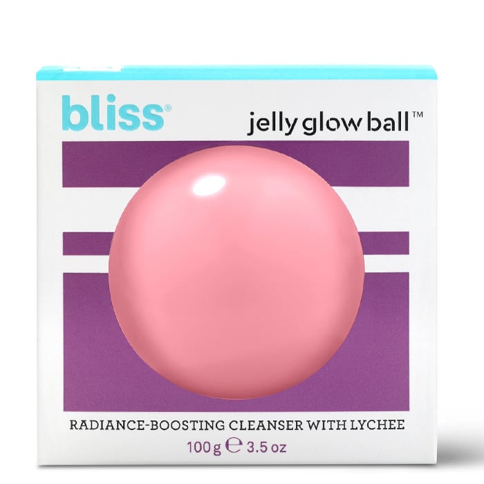 Bliss Jelly Glow Ball Radiance-Boosting Cleanser with Lychee