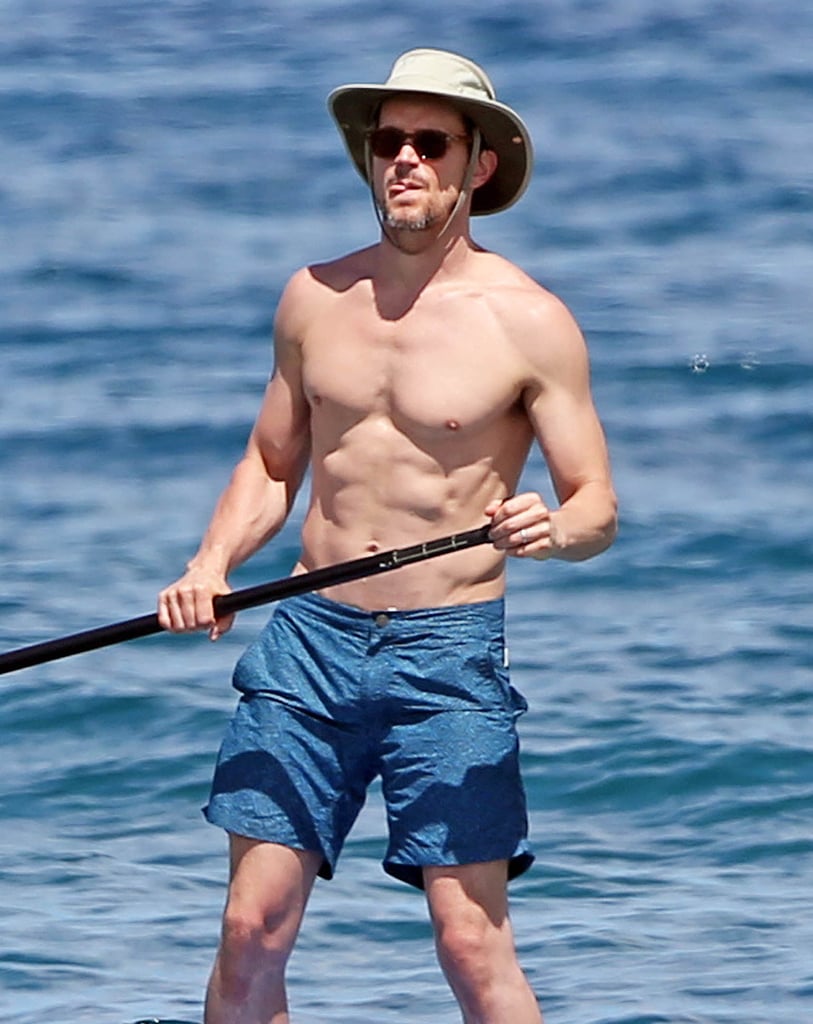 Shirtless Matt Bomer in Maui, Hawaii | Pictures | POPSUGAR Celebrity ...