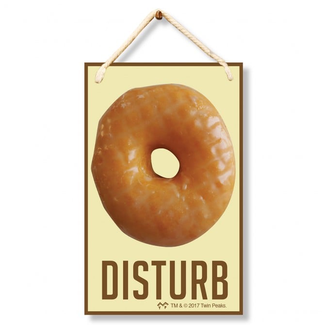 Donut Disturb Sign