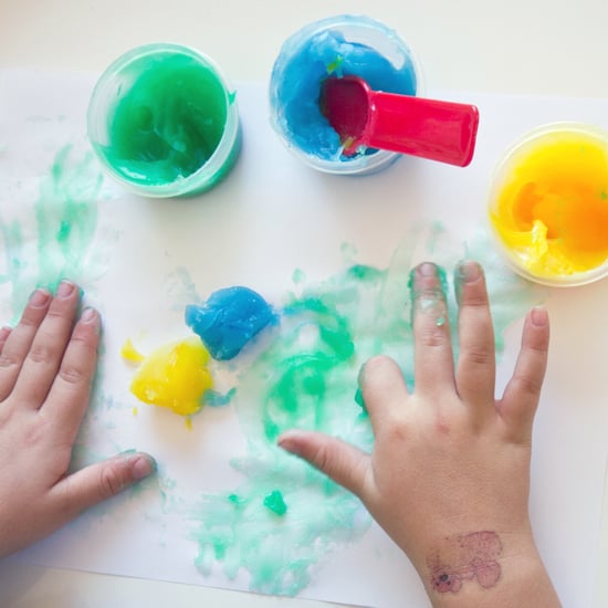 DIY Gluten-Free Finger Paint