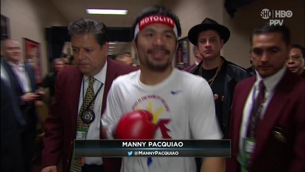 Jimmy Kimmel at Mayweather vs Pacquiao Boxing Match | Photos