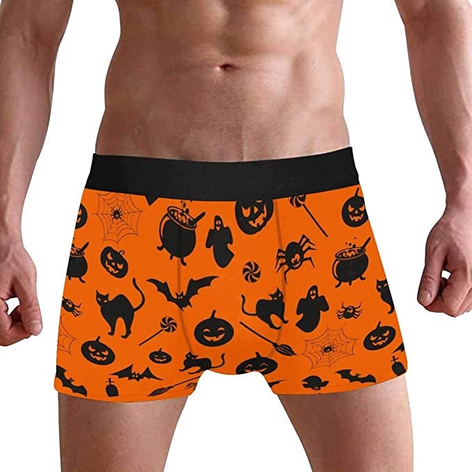Halloween Briefs, These Halloween Undies Will Cause Double, Double, Toil,  and Trouble in the Bedroom