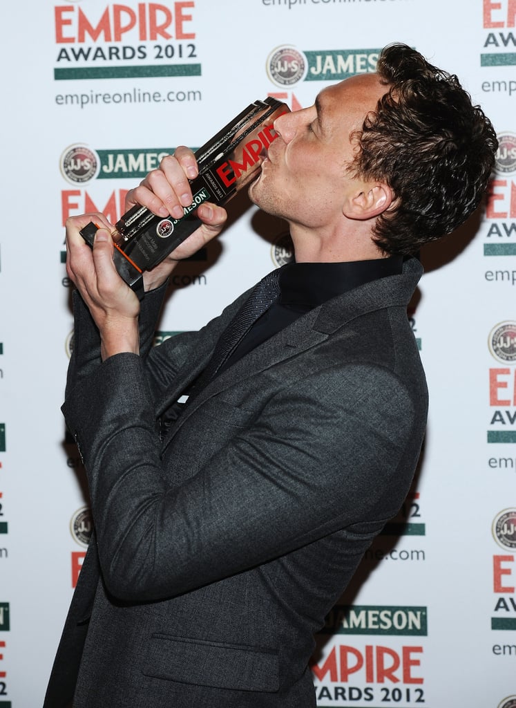 He showed love for his Empire Award.