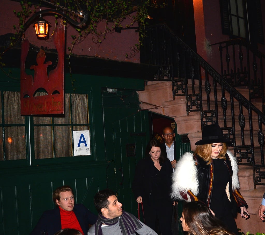 Jennifer Lawrence and Adele Have Dinner in NYC