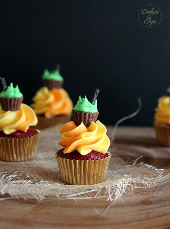 Cauldron Cupcakes