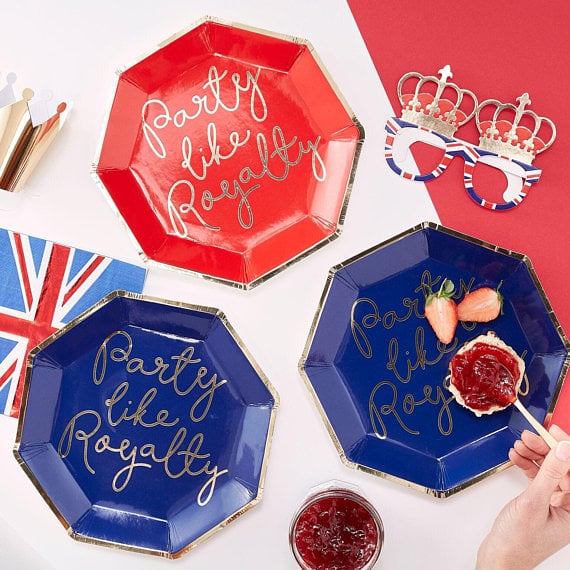 Royal Wedding Plates