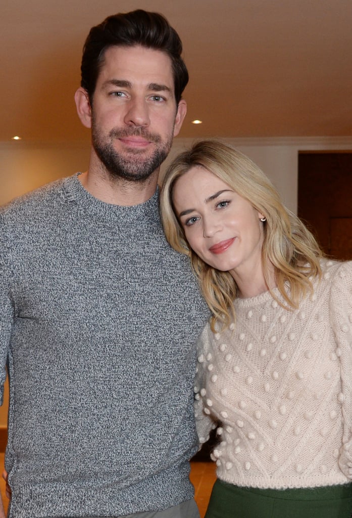 约翰Krasinski,艾米丽。布朗的可爱照片